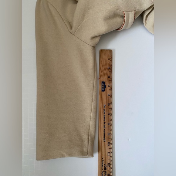 Nick & Moe (L) cream blazer - Beautiful embroidery & lining w/ a vintage feel - Picture 5 of 16